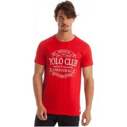Polo Club C.H..A T-Shirt Męski Xxl Czerwony. Czerwone koszulki polo męskie Polo Club C.H..A, polo. W wyprzedaży za 119.00 zł.