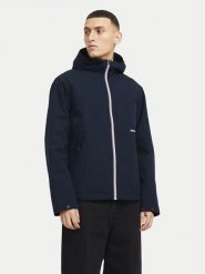 Jack & Jones Kurtka przejściowa Adam 12268821 Granatowy Regular Fit. Niebieskie kurtki męskie Jack & Jones, l, bez wzorów, z syntetyku, bez ramiączek, bez kaptura. Za 159.99 zł.
