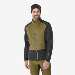 Bluza do narciarstwa biegowego męska Quechua XCS 500. Bluzy nierozpinane męskie WED'ZE, m, bez wzorów, z materiału, sportowe, bez ramiączek, bez kaptura. Za 269.99 zł.