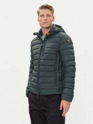 Parajumpers Kurtka puchowa Last Minute 25WMPMPUSL02 Zielony Regular Fit. Zielone kurtki męskie Parajumpers, m, bez wzorów, z puchu, bez ramiączek, bez kaptura. Za 1,729.00 zł.