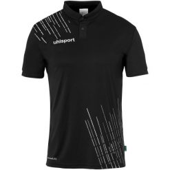 Polo Uhlsport Score 26 Poly. Białe koszulki polo męskie Uhlsport, xl, bez wzorów, z tkaniny, eleganckie, bez kołnierzyka, bez ramiączek. Za 177.50 zł.