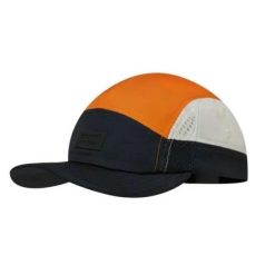 Czapka z daszkiem dla dorosłych Buff 5 Panel Go Cap. Niebieskie czapki męskie Buff, bez wzorów, z elastanu, sportowe. W wyprzedaży za 76.46 zł.
