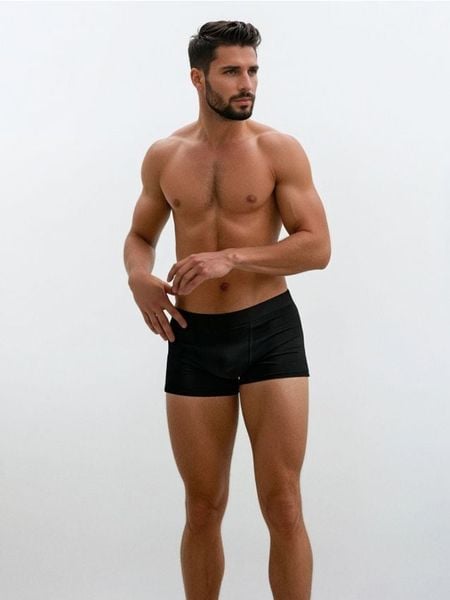 Bawełniane bokserki classic 3 pack - wielobarwny. Bokserki męskie Sinsay, l, bez wzorów, z bawełny. Za 25.99 zł.