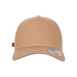 Czapka Flexfit 6-panel curved metal nap. Brązowe czapki męskie FLEXFIT, bez wzorów. Za 145.00 zł.