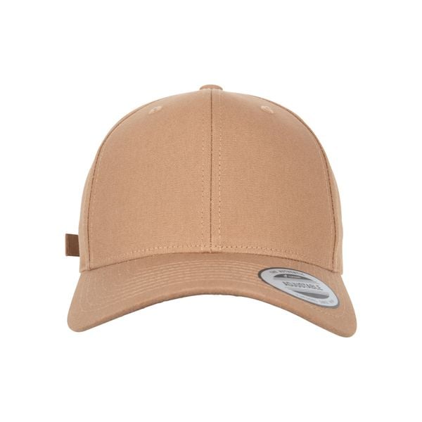 Czapka Flexfit 6-panel curved metal nap. Brązowe czapki męskie FLEXFIT, bez wzorów. Za 145.00 zł.