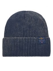 Aeronautica Militare Czapka 252CU0084UL00551 Granatowy. Niebieskie czapki męskie Aeronautica Militare, na zimę, bez wzorów, z bawełny. Za 219.99 zł.