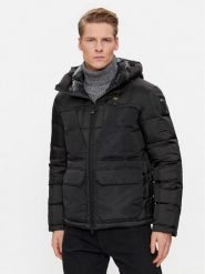 Blauer Kurtka zimowa 23WBLUC03008 Czarny Regular Fit. Czarne kurtki męskie Blauer, na zimę, m, bez wzorów, z syntetyku, bez ramiączek, bez kaptura. Za 2,899.00 zł.