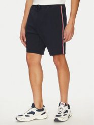Tommy Hilfiger Szorty materiałowe Global Stripe MW0MW39255 Granatowy Regular Fit. Niebieskie szorty męskie Tommy Hilfiger, bez wzorów, z bawełny. Za 309.99 zł.