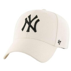 Czapka z daszkiem dla dorosłych 47 Brand New York Yankees. Brązowe czapki męskie 47 Brand, bez wzorów, z wełny, sportowe. Za 109.99 zł.
