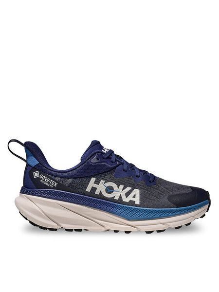 Hoka Buty do biegania Challenger Atr 7 Gtx 1134501F Granatowy. Niebieskie buty do biegania męskie HOKA, bez wzorów, z materiału, bez zapięcia, do biegania. Za 539.99 zł.