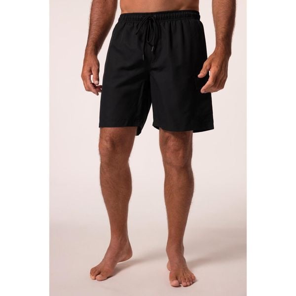 Męskie Kąpielówki moda plażowa elastyczny pas kieszeń cargo do rozm. 8XL. Czarne kąpielówki męskie JAY-PI, m, bez wzorów, z materiału. Za 195.99 zł.