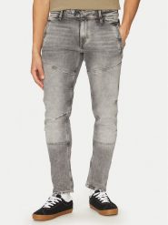 G-Star Raw Jeansy Diver 3D D26465-D931 H095 Szary Slim Fit. Szare jeansy męskie G-Star Raw, bez wzorów, z bawełny, retro. Za 469.99 zł.