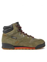 Adidas Trekkingi Terrex Snowpitch Cold.Rdy IH3665 Zielony. Zielone buty trekkingowe męskie ADIDAS, bez wzorów, ze skóry, bez zapięcia, trekkingowe. Za 469.99 zł.