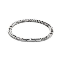 Sem Lewis Battersea Bransoletka Srebrny Biżuteria męska 1 ct Męskie. Szara biżuteria dla mężczyzn Sem Lewis, z materiału, srebrne. Za 177.99 zł.