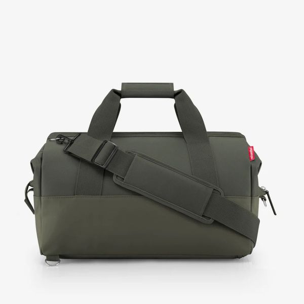 Torba allrounder m duffel, mix moss. Zielone torby sportowe męskie Reisenthel, bez wzorów, na ramię. Za 413.00 zł.