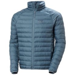 Kurtka z kapturem Helly Hansen Banff. Niebieskie kurtki narciarskie i snowboardowe męskie Helly Hansen, na zimę, m, bez wzorów, z puchu, z kapturem, narciarskie. Za 799.00 zł.