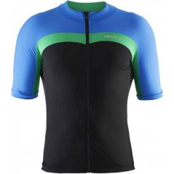 Craft Koszulka Rowerowa Velo Black Blue L. Czarne t-shirty sportowe męskie Craft, sportowe. W wyprzedaży za 153.00 zł.