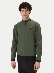 EA7 Emporio Armani Bluza 7M001334 AF16658 U7260 Zielony Regular Fit. Zielone bluzy rozpinane męskie EA7 Emporio Armani, m, bez wzorów, z syntetyku, bez ramiączek, bez kaptura. Za 939.99 zł.