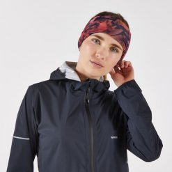 Komin do biegania Kiprun Warm+ ocieplany V2. Czerwone szaliki męskie KIPRUN, bez wzorów, z elastanu, sportowe. Za 39.99 zł.