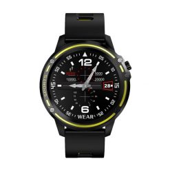 Watchmark Smartwatch WL8. Czarne zegarki smartwatch watchmark. W wyprzedaży za 149.99 zł.