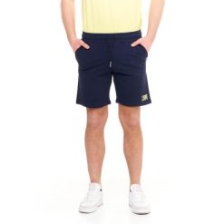 Bluza z bawełna z kieszenie na siłownia na czas wolny. Niebieskie szorty sportowe męskie LEONE 1947 APPAREL, bez wzorów, z bawełny, sportowe. W wyprzedaży za 67.30 zł.