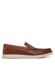 Clarks Mokasyny Bratton Loafer 26181279 Brązowy. Brązowe mokasyny męskie Clarks, ze skóry, bez zapięcia. Za 279.99 zł.