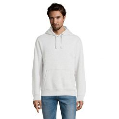 Męska Bluza Z Kapturem Spencer Heather. Szare bluzy nierozpinane męskie SOL'S, m, bez wzorów, bez ramiączek, z kapturem. Za 158.99 zł.