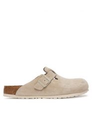 Birkenstock Klapki Boston 1031623 Beżowy. Brązowe klapki i japonki męskie Birkenstock, bez wzorów, ze skóry. Za 639.99 zł.