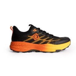 Uniseksowe, wielofunkcyjne buty techniczne DINUBA z 4-milimetrową przyczepnością. Czarne buty trekkingowe męskie IZAS, bez wzorów, bez zapięcia, trekkingowe. W wyprzedaży za 269.52 zł.