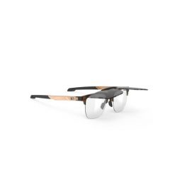 Okulary Rudy Project INKAS FLIP UP XL HALF RIM SHAPE B DEMI TURTLE SMOKE BLACK. Brązowe okulary przeciwsłoneczne męskie Rudy Project, bez wzorów, sportowe. Za 1,220.00 zł.