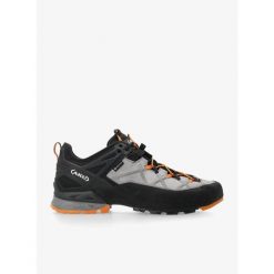 Buty podejściowe męskie AKU Rock DFS GTX. Szare buty zimowe męskie Aku, bez wzorów, rockowe, bez obcasa, bez zapięcia. Za 759.99 zł.