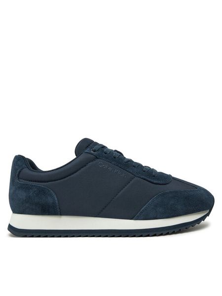 Calvin Klein Sneakersy HM0HM01667 Granatowy. Niebieskie buty sportowe na co dzień męskie Calvin Klein, m, bez wzorów, ze skóry, bez ramiączek, bez kaptura. Za 369.99 zł.