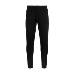 Spodnie dresowe Kappa Gaschin. Czarne długie spodnie sportowe męskie Kappa, bez wzorów, z dresówki, do biegania. Za 244.00 zł.