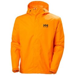 Kurtka wodoodporna Helly Hansen Seven J. Brązowe kurtki męskie Helly Hansen, bez wzorów, sportowe, bez ramiączek, bez kaptura. Za 506.50 zł.