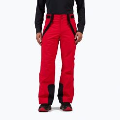 Spodnie narciarskie męskie Rossignol Insulated Ski Pant Sports Red - XL. Czerwone spodnie narciarskie i snowboardowe męskie Rossignol, bez wzorów, narciarskie. Za 729.00 zł.