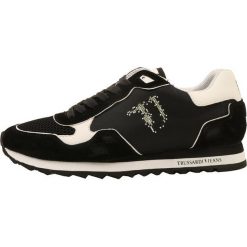 Trussardi Jeans RUNNING Tenisówki i Trampki black. Buty do biegania męskie marki TRUSSARDI JEANS. Za 419.00 zł.