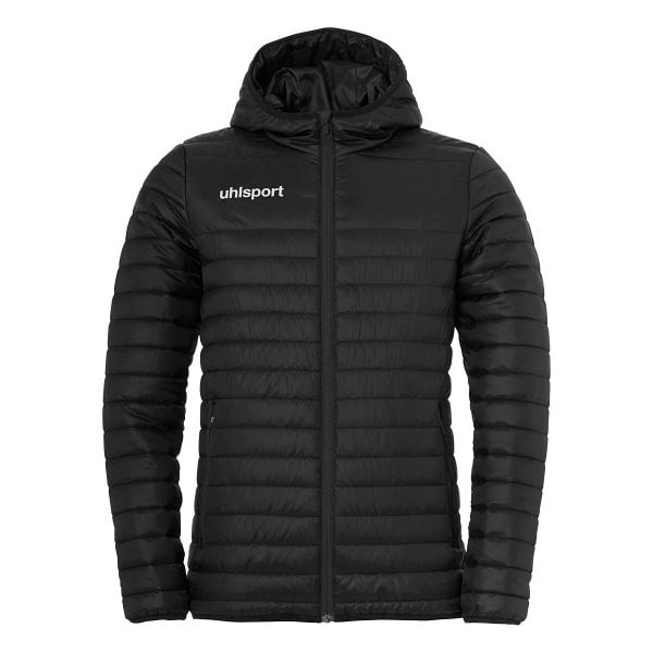 Kurtka z kapturem Uhlsport Essential Ultra Lite. Białe kurtki męskie Uhlsport, bez wzorów, sportowe, bez ramiączek, z kapturem. W wyprzedaży za 344.00 zł.