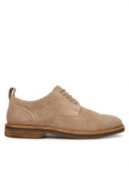 Clarks Półbuty Aldwin Lace 26186449 Szary. Szare codzienne półbuty męskie Clarks, bez wzorów, ze skóry, bez obcasa, bez zapięcia. Za 469.99 zł.