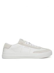 Tommy Hilfiger Sneakersy Th Cupset Summer Lth FM0FM05487 Biały. Białe buty sportowe na co dzień męskie Tommy Hilfiger, m, bez wzorów, ze skóry, bez ramiączek, bez kaptura. Za 269.99 zł.