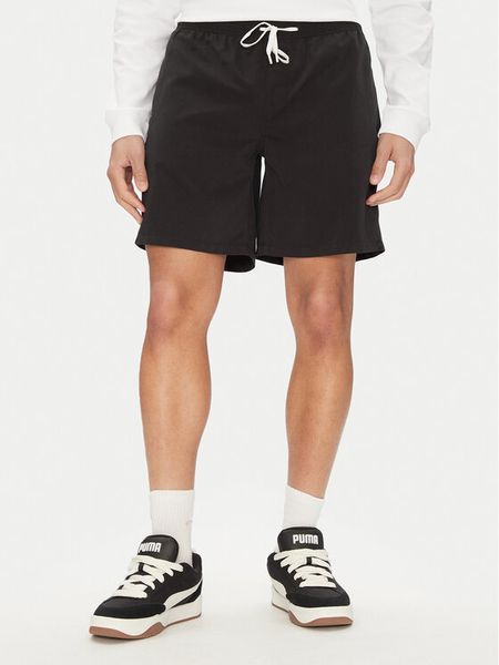 DC Shoes Szorty sportowe ADYWS03079 Czarny Relaxed Fit. Czarne szorty sportowe męskie DC Shoes, bez wzorów, z syntetyku, sportowe. Za 89.99 zł.