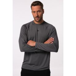 Męska Koszulka z długim rękawem Iron Anvil fitness szybkoschnąca. Szare koszulki męskie z długim rękawem JAY-PI, m, bez wzorów, z elastanu, bez kołnierzyka, bez ramiączek. Za 195.99 zł.