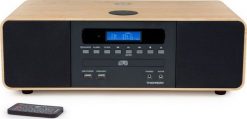 Radio Thomson Mikro wieża Thomson MIC202IBT z Bluetooth i ładowarką indukcyjną do telefonu radio FM z RDS odtwarza CD/MP3. Radia Thomson. Za 659.99 zł.