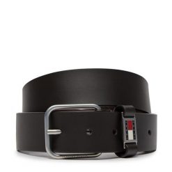 Pasek Męski Tommy Jeans. Brązowe paski męskie Tommy Jeans, bez wzorów, z jeansu. Za 119.99 zł.