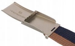 Pasek parciany Peterson [DH] PTN SILV-NAV-BR brązowo-granatowy. Brązowe paski męskie Peterson, bez wzorów, z jeansu. Za 33.00 zł.