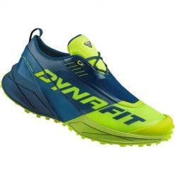 Buty do biegania męskie Dynafit Ultra 100. Żółte buty do biegania męskie Dynafit, bez wzorów, z materiału, bez zapięcia, do biegania. Za 706.00 zł.