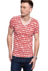 MĘSKI T-SHIRT MUSTANG AARON C FLORAL AOP 1009507 11679. T-shirty męskie Mustang, m, bez wzorów, bez kołnierzyka, bez ramiączek. W wyprzedaży za 39.99 zł.