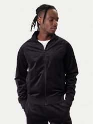 Guess Bluza Z6RQ01 KD612 Czarny Regular Fit. Czarne bluzy rozpinane męskie Guess, m, z aplikacjami, z syntetyku, bez ramiączek, bez kaptura. Za 439.99 zł.