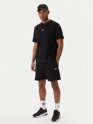 Reebok Komplet t-shirt i spodenki Baz RK25609CCM Czarny Regular Fit. Czarne szorty sportowe męskie Reebok, bez wzorów, z syntetyku, sportowe. Za 179.99 zł.