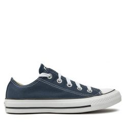 Trampki Converse. Niebieskie trampki męskie Converse, bez wzorów, bez zapięcia. Za 299.99 zł.