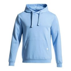 Bluza z kapturem Joma Combi. Niebieskie bluzy nierozpinane męskie Joma, bez wzorów, z bawełny, z kapturem. W wyprzedaży za 165.85 zł.